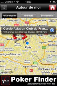 appli gratuite Poker Finder