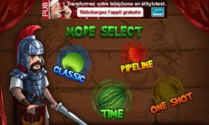 Jeu Fruit Slice sur Android 