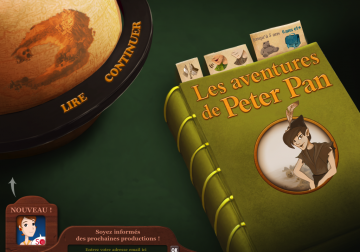 peter pan sur ipad