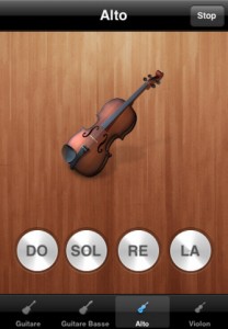 Accordez votre Guitare iphone 4