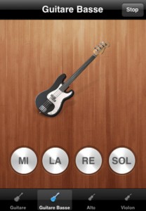 Accordez votre Guitare iphone 4