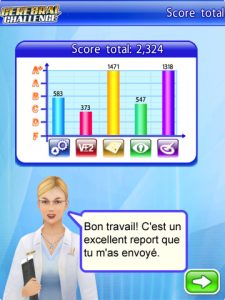 Application Cerebral Challenge HD sur iPad 4