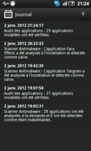 Appli Bitdefender Mobile Security android