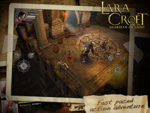 Lara Croft and the Guardian of Light HD sur iPad 2