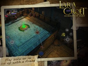 Lara Croft and the Guardian of Light HD sur iPad 3
