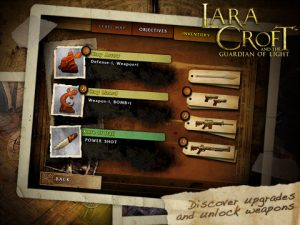 Lara Croft and the Guardian of Light HD sur iPad 4