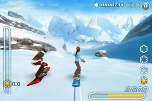 Snowboard Hero sur iPad 4