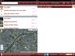 tresor de france ipad