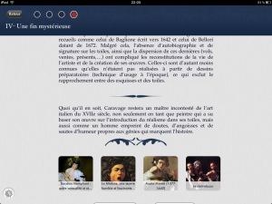 une touche d'histoire application iphone ipad