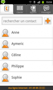 Livephone orange android