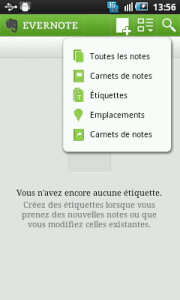 Evernote android