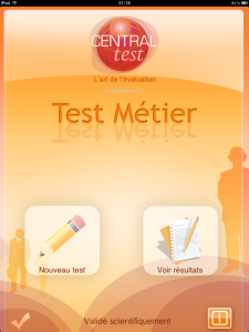 Test Métier application IPAD