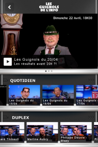 les guignols de l'info iphone