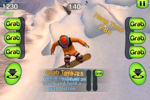 SummitX Snowboarding sur iPhone