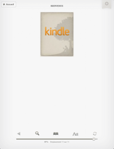 Application Kindle Android