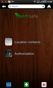 QuickSafe application android