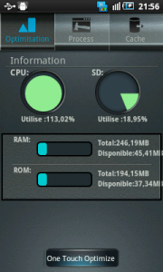 One Touch Optimize android