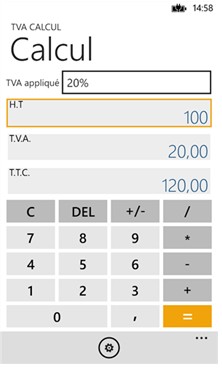 TVA Calcul