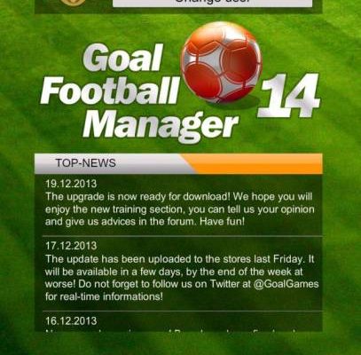 Goal Football Manager