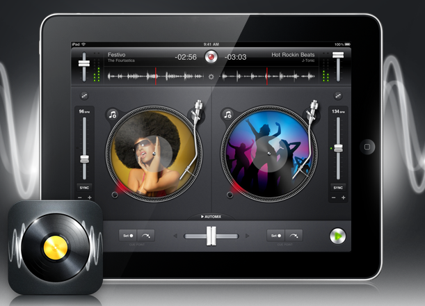 Djay : L'application pour mixer la plus populaire 