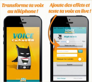 [Humour] Voice Changer AlloGag, la meilleure application pour vos canulars !  