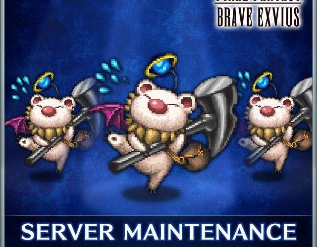 Final Fantasy Brave Exvius Maintenance FFVII