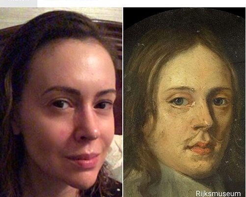 Google Arts & Culture Alyssa Milano Instagram