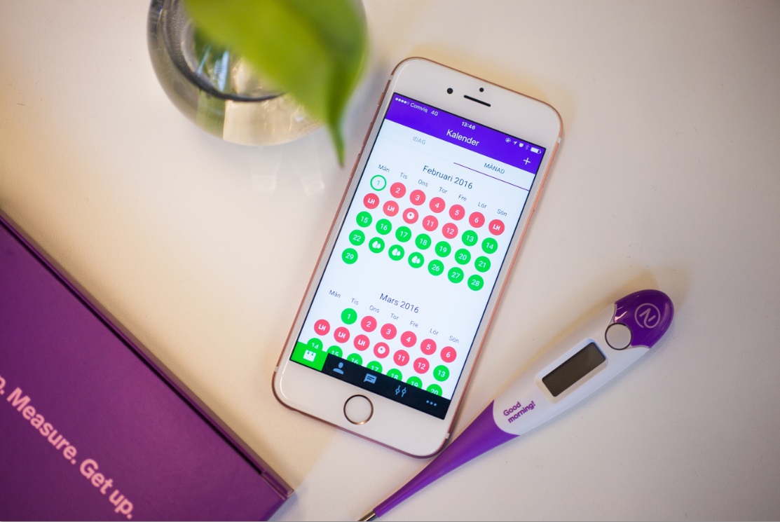 Natural Cycles application iOS et Android contraceptif naturel