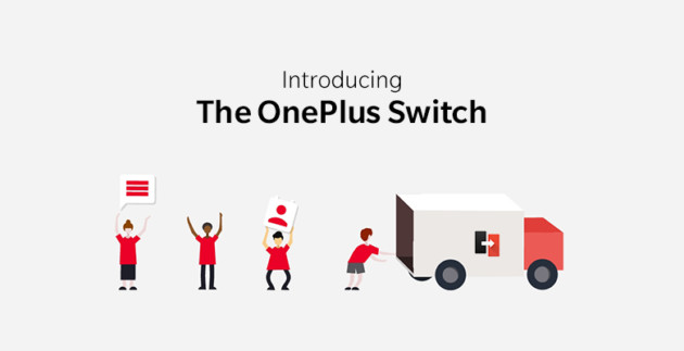 OnePlus Switch application mobile Android OnePlus 5T OnePlus 5
