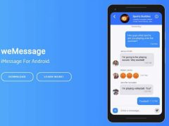 WeMessage vous permet d’obtenir des messages iMessages sur votre Smartphone Android WeMessage vous permet d’obtenir des messages iMessages sur votre Smartphone Android