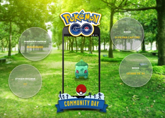 Pokemon Go Community Day Bulbizarre